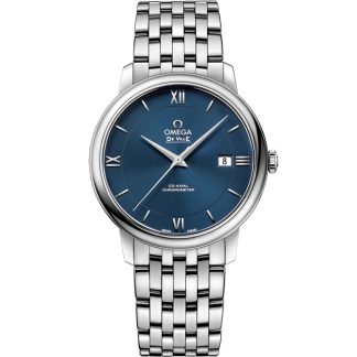 Omega De Ville Prestige 39,5 mm, acciaio su acciaio 424.10.40.20.03.001