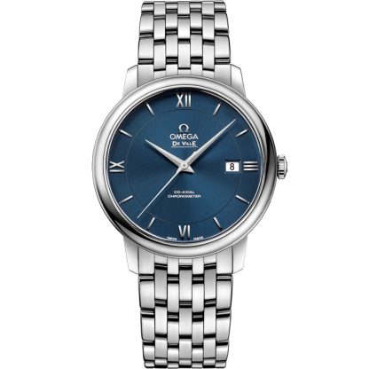 Omega De Ville Prestige 39,5 mm, acciaio su acciaio 424.10.40.20.03.001