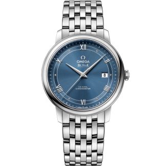 Omega De Ville Prestige 39,5 mm, acciaio su acciaio 424.10.40.20.03.002