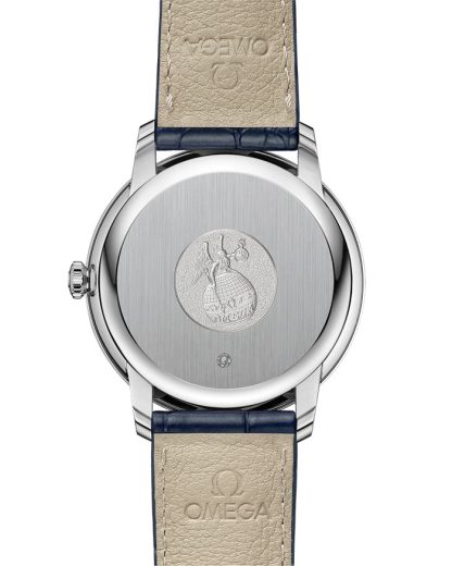 Omega De Ville Prestige 39,5 mm, acciaio su cinturino di pelle 424.13.40.20.03.004 - immagine 2