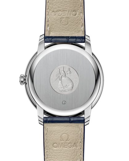 Omega De Ville Prestige 39,5 mm, acciaio su cinturino di pelle 424.13.40.20.06.002 - immagine 2