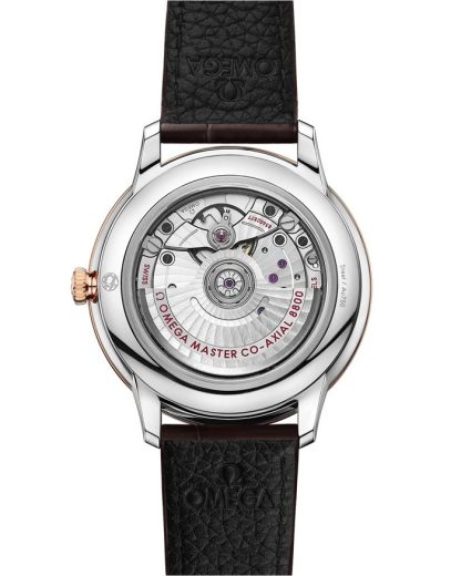 Omega De Ville Prestige 40 mm, acciaio-oro Sedna™ su cinturino di pelle 434.23.40.20.59.001 - immagine 2