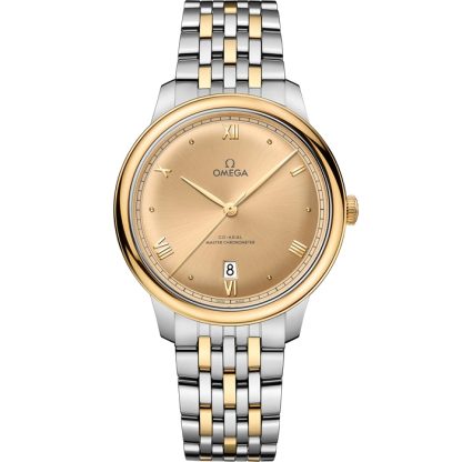 Omega De Ville Prestige 40 mm, acciaio-oro giallo su oro giallo 434.20.40.20.08.001