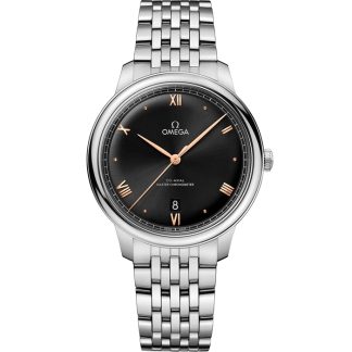 Omega De Ville Prestige 40 mm, acciaio su acciaio 434.10.40.20.01.001