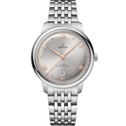 Omega De Ville Prestige 40 mm, acciaio su acciaio 434.10.40.20.06.001