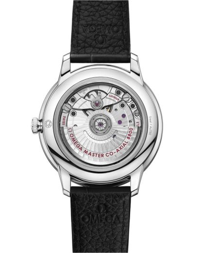 Omega De Ville Prestige 40 mm, acciaio su cinturino di pelle 434.13.40.20.02.001 - immagine 2
