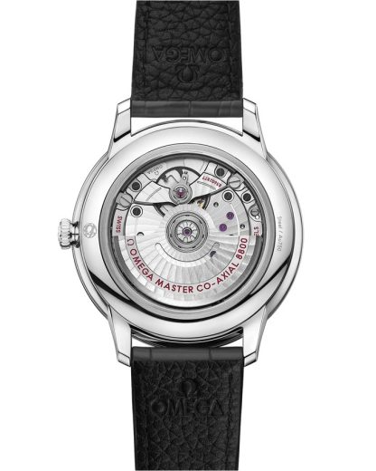 Omega De Ville Prestige 40 mm, acciaio su cinturino di pelle 434.13.40.20.06.001 - immagine 2
