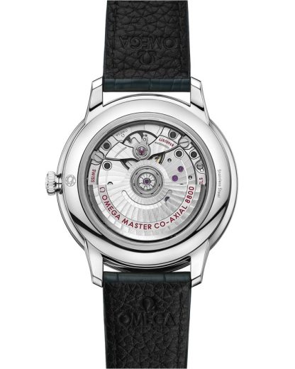 Omega De Ville Prestige 40 mm, acciaio su cinturino di pelle 434.13.40.20.10.001 - immagine 2