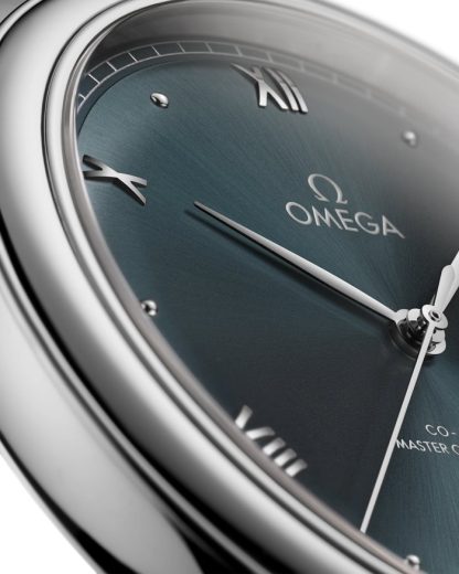 Omega De Ville Prestige 40 mm, acciaio su cinturino di pelle 434.13.40.20.10.001 - immagine 3