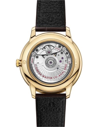 Omega De Ville Prestige 40 mm, oro giallo su cinturino di pelle 434.53.40.20.02.002 - immagine 2
