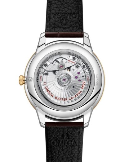 Omega De Ville Prestige 41 mm, acciaio-oro giallo su cinturino di pelle 434.23.41.20.08.001 - immagine 2