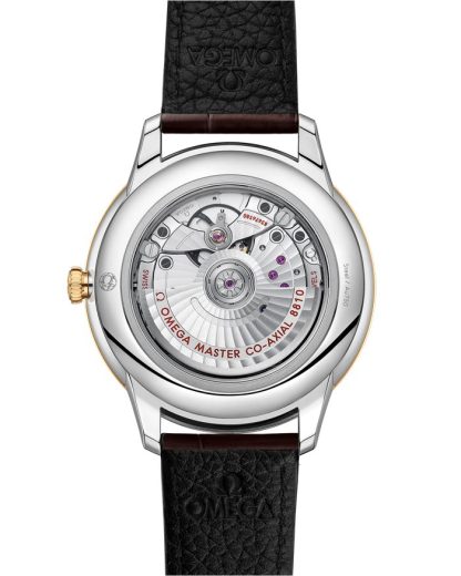 Omega De Ville Prestige 41 mm, acciaio-oro giallo su cinturino di pelle 434.23.41.21.02.001 - immagine 2