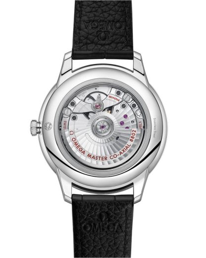 Omega De Ville Prestige 41 mm, acciaio su cinturino di pelle 434.13.41.20.02.001 - immagine 2