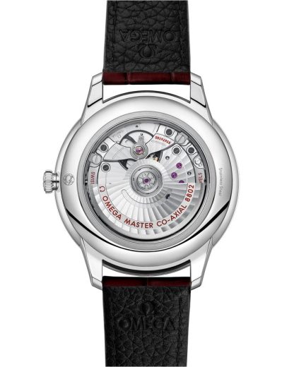 Omega De Ville Prestige 41 mm, acciaio su cinturino di pelle 434.13.41.20.11.001 - immagine 2