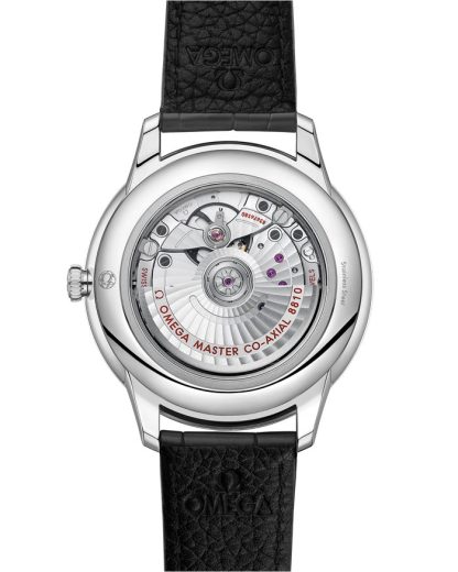 Omega De Ville Prestige 41 mm, acciaio su cinturino di pelle 434.13.41.21.06.001 - immagine 2
