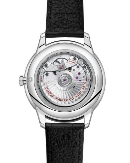Omega De Ville Prestige 41 mm, acciaio su cinturino di pelle 434.13.41.21.10.001 - immagine 2