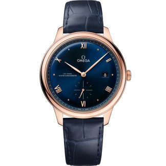 Omega De Ville Prestige 41 mm, oro Sedna™ su cinturino di pelle 434.53.41.20.03.001
