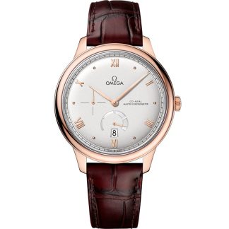 Omega De Ville Prestige 41 mm, oro Sedna™ su cinturino di pelle 434.53.41.21.02.001