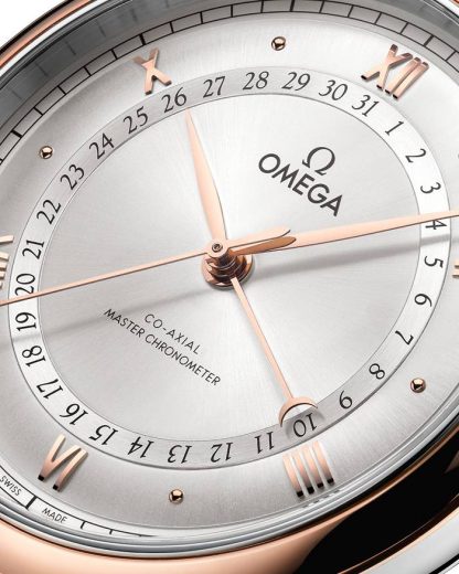 Omega De Ville Prestige 42 mm, acciaio-oro Sedna™ su alligatore 434.23.42.22.02.001 - immagine 4