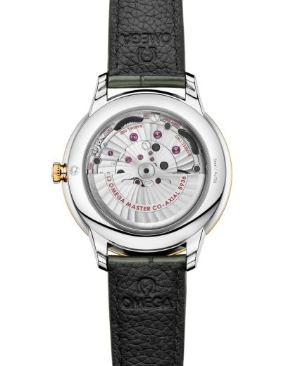 Omega De Ville Prestige 42 mm, acciaio-oro giallo su alligatore 434.23.42.22.10.001 - immagine 2
