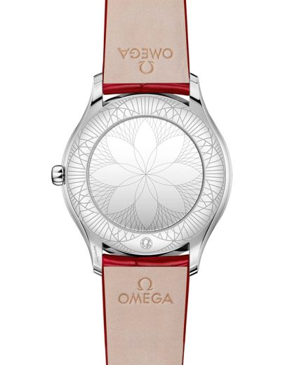 Omega De Ville Trésor 36 mm, acciaio su cinturino di pelle 428.18.36.60.04.002 - immagine 2