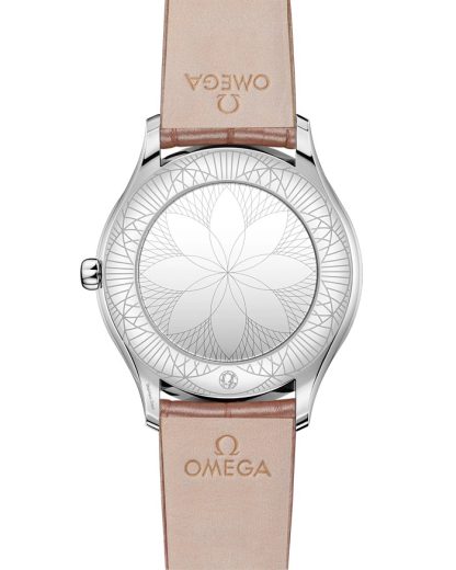 Omega De Ville Trésor 36 mm, acciaio su cinturino di pelle 428.18.36.60.05.002 - immagine 2