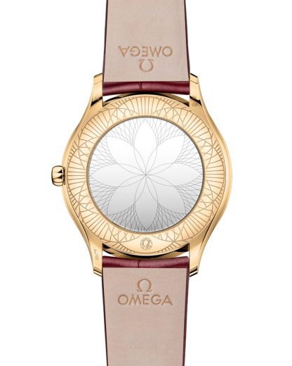 Omega De Ville Trésor 36 mm, oro Moonshine™ su cinturino di pelle 428.58.36.60.11.001 - immagine 2