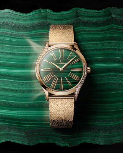 Omega De Ville Trésor 36 mm, oro Moonshine™ su oro Moonshine™ 428.55.36.60.99.003 - immagine 4