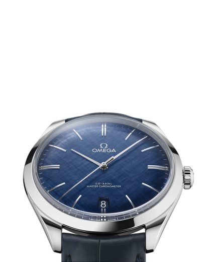 Omega De Ville Trésor 40 mm, acciaio su cinturino di pelle 435.13.40.21.03.001 - immagine 3