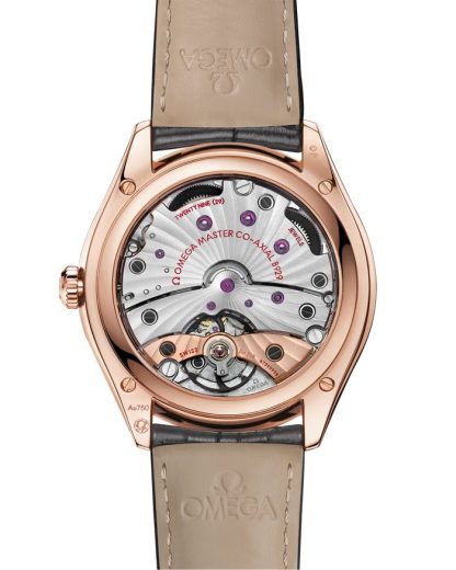 Omega De Ville Trésor 40 mm, oro Sedna™ su cinturino di pelle 435.53.40.21.06.001 - immagine 2