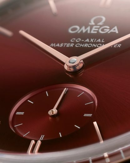 Omega De Ville Trésor 40 mm, oro Sedna™ su cinturino di pelle 435.53.40.21.11.002 - immagine 4