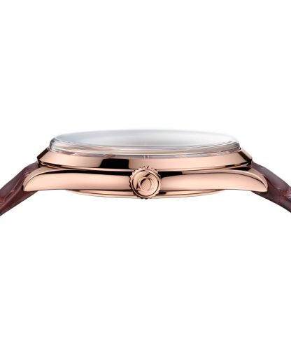 Omega De Ville Trésor 40 mm, oro Sedna™ su cinturino di pelle 435.53.40.21.11.002 - immagine 5