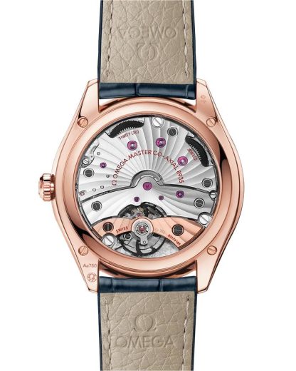 Omega De Ville Trésor 40 mm, oro Sedna™ su cinturino di pelle 435.53.40.22.03.001 - immagine 2