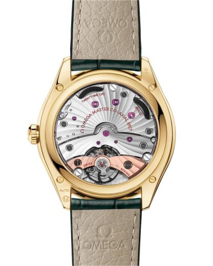 Omega De Ville Trésor 40 mm, oro giallo su cinturino di pelle 435.53.40.21.10.001 - immagine 2