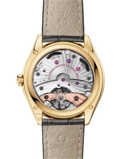 Omega De Ville Trésor 40 mm, oro giallo su cinturino di pelle 435.53.40.22.02.001 - immagine 2