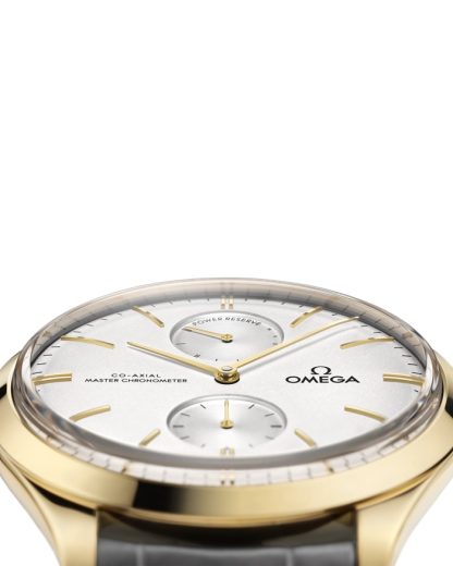 Omega De Ville Trésor 40 mm, oro giallo su cinturino di pelle 435.53.40.22.02.001 - immagine 3