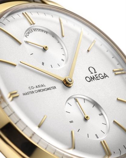 Omega De Ville Trésor 40 mm, oro giallo su cinturino di pelle 435.53.40.22.02.001 - immagine 4
