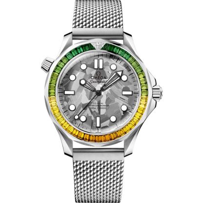 Omega James Bond 60th anniversary Seamaster Diver 300M 42 mm, oro Canopus Gold™ su oro Canopus Gold™ 210.55.42.20.99.001
