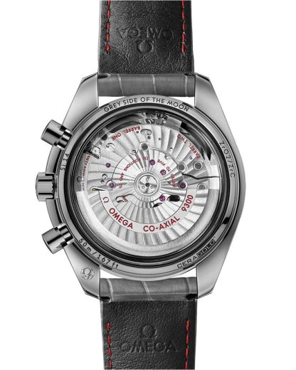 Omega Meteorite Speedmaster Dark Side of the Moon 44,25 mm, ceramica grigia su cinturino di pelle con fibbia déployante 311.63.44.51.99.001 - immagine 2