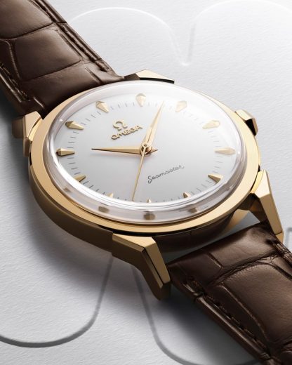 Omega Milano Cortina 2026 Novità Seamaster 37mm 37 mm, oro Moonshine™ su alligatore 522.53.37.20.04.001 - immagine 5