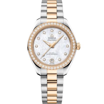 Omega Novità Seamaster Aqua Terra 150M 30 mm, acciaio - oro Moonshine™ su acciaio-oro Moonshine™ 220.25.30.20.55.001