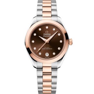 Omega Novità Seamaster Aqua Terra 150M 30 mm, acciaio-oro Sedna™ su acciaio-oro Sedna™ 220.20.30.20.63.001