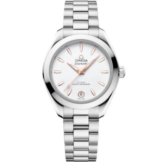 Omega Novità Seamaster Aqua Terra 150M 30 mm, acciaio su acciaio 220.10.30.20.02.001