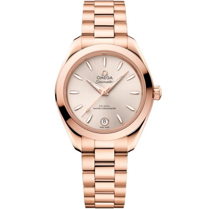 Omega Novità Seamaster Aqua Terra 150M 30 mm, oro Sedna™ su oro Sedna™ 220.50.30.20.09.001