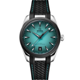 Omega Novità Seamaster Aqua Terra 150M 38 mm, acciaio su cinturino in caucciù 220.32.38.20.03.001