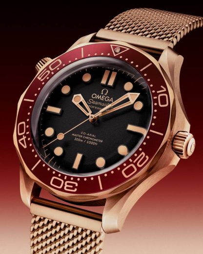 Omega Novità Seamaster Diver 300M 42 mm, Bronze gold su Bronze gold 210.90.42.20.01.003 - immagine 3