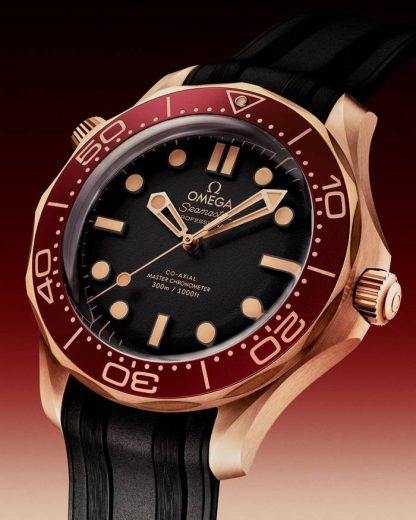 Omega Novità Seamaster Diver 300M 42 mm, Bronze gold su cinturino in caucciù 210.92.42.20.01.003 - immagine 3