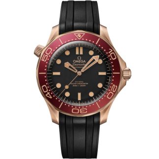 Omega Novità Seamaster Diver 300M 42 mm, Bronze gold su cinturino in caucciù 210.92.42.20.01.003