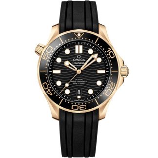 Omega Novità Seamaster Diver 300M 42 mm, oro Moonshine™ su cinturino in caucciù 210.62.42.20.01.003