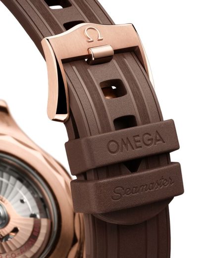 Omega Novità Seamaster Diver 300M 42 mm, oro Sedna™ su cinturino in caucciù 210.52.42.20.04.001 - immagine 4
